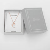 925 Silver Star Moon Necklace Flash Diamond Choker