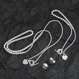 925 Silver Pearl Necklace for Women - Stacked Light Jewelry
