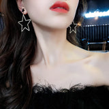 Exaggerated 5-Pointed Star Ear Nail Female Earrings