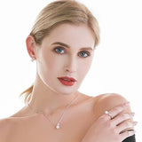 925 Sterling Silver Necklace Pendant with Natural Freshwater Pearl