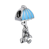 Sterling Silver Jiminy Cricket Dangle Charm Bead for European Bracelets