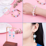 92pcs Acrylic Beads Star/Candy/Heart in Bead Mix for DIY Jewelry Making