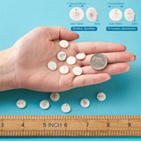 92pcs/Box Freshwater Shell Letter Number Charms Pendant DIY Necklace Bracelet