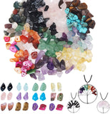 933Pcs Natural Gemstone Beads Kit for DIY Jewelry Making