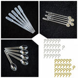 94 Pcs Silicone Casting Resin Molds And Tools Set Glitter Sequins