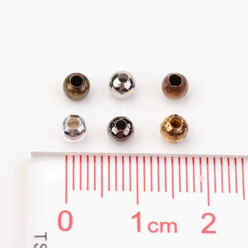 948Pcs Mixed Vintage Charm Beads Spacer Loose Beads for DIY Bracelet