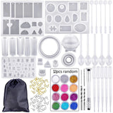 94pcs Epoxy Set Metal Craft Replacement Tool for DIY Making