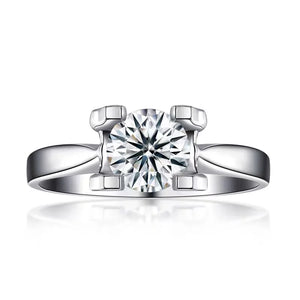 Tibetan Silver CZ Wedding Band Bride Jewelry