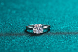 Tibetan Silver CZ Wedding Band Bride Jewelry
