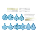 95Pcs Earrings Resin Mold Jewelry Making Kit
