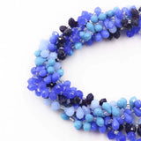 95Pcs 5x8mm Austria Glass Teardrop Bead For Jewelry Making