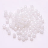 95Pcs 6mm Square Faceted Crystal Cube Glass Beads DIY Jewelry Making