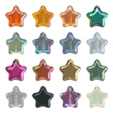95Pcs 8mm Glass Star Beads Crystal Pendants DIY Crafts Jewelry Making Material