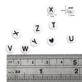 960/1200pcs Acrylic Letter Beads&Heart-shaped Beads Kit