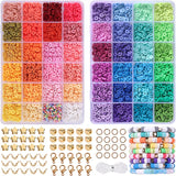 Polymer Clay Beads for Bracelet Making Kit