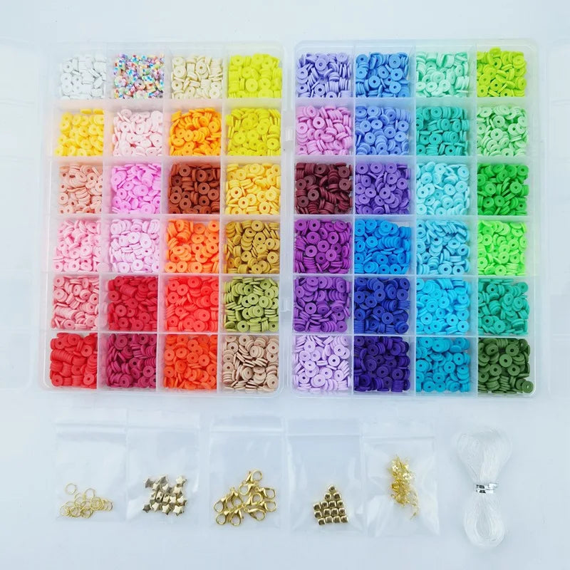 Polymer Clay Beads for Bracelet Making Kit