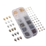 960PCS Jewelry Making Lobster Clasp Hooks Jump Ring Set for DIY