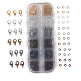 960PCS Jewelry Making Lobster Clasp Hooks Jump Ring Set for DIY