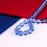 6/8/10/12mm Faceted Glass Ball Crystal Beads for DIY Jewelry Making