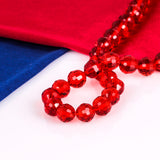 6/8/10/12mm Faceted Glass Ball Crystal Beads for DIY Jewelry Making