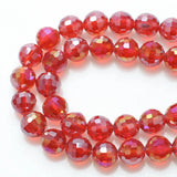 Faceted Crystal Glass Beads AB Colors 6mm-12mm for Jewelry Making