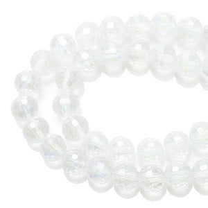 Faceted Crystal Glass Beads AB Colors 6mm-12mm for Jewelry Making
