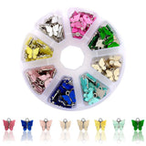 96Pcs Acrylic Butterfly Beads Set for DIY Jewelry Making