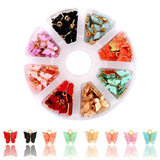 96Pcs Acrylic Butterfly Beads Set for DIY Jewelry Making