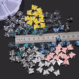 96Pcs Acrylic Butterfly Charms Colorful Jewelry DIY Earrings Bracelets