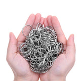 96pcs Acrylic Keychain Blanks DIY Kit with Key Chain Rings