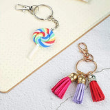 Metal Swivel Buckle Set with Lobster Claw Clasps and Key Rings