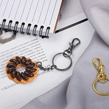 Metal Swivel Buckle Set with Lobster Claw Clasps and Key Rings