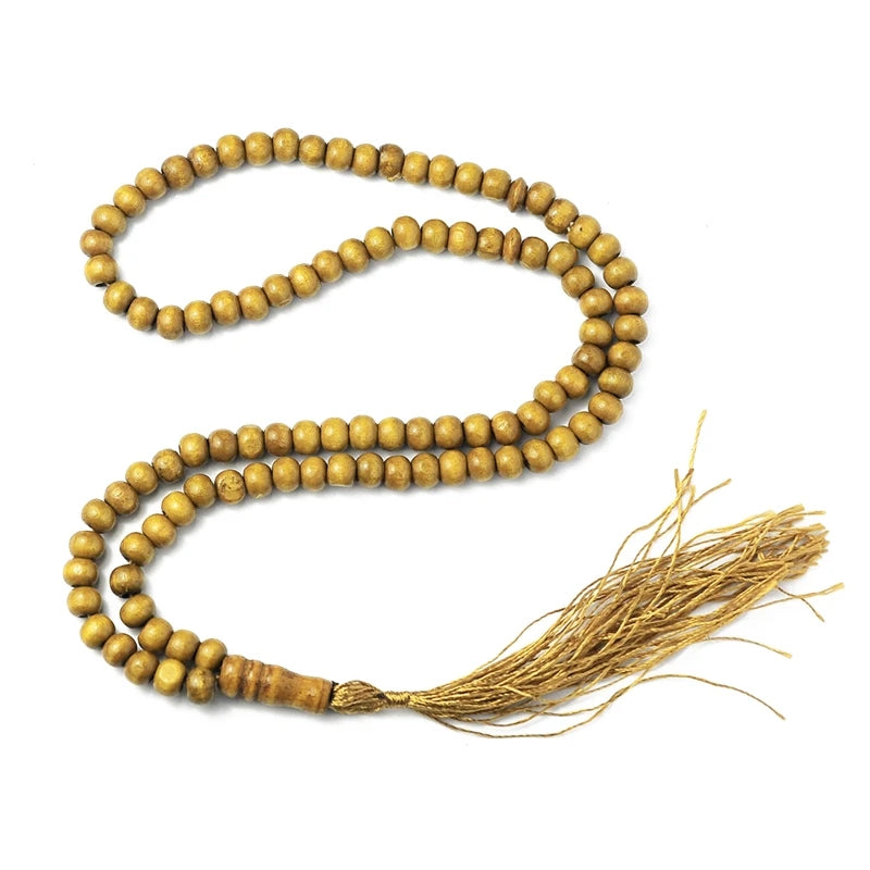 99 Bead Prayer Beads Wall Hanging Tassel Rosary Islamic Holiday Decor