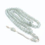 99 Beads Crystal Tasbih Stone Bracelet 8mm Beads Islamic Muslim Prayer Jewelry
