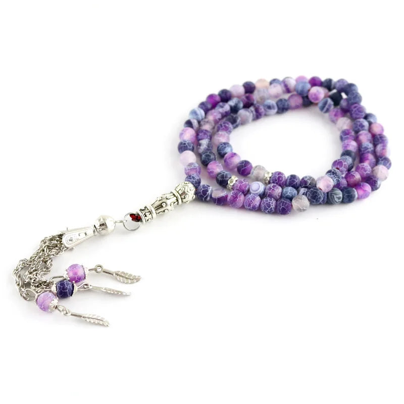 Muslim Tasbih Bracelet Glass Beads Men Jewelry