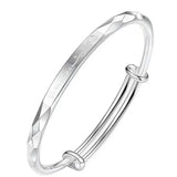 999 Silver Lady Diamond Bracelet, Lucky Clover Rose Jewelry