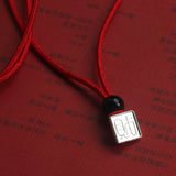 925 Silver Chinese Fortune Transfer Pendant