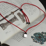 925 Silver Chinese Fortune Transfer Pendant
