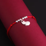 Sterling Silver Gourd Anklet Foot Chain