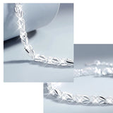 Sterling Silver Lucy Clover Bracelet for Women