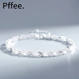 Sterling Silver Lucy Clover Bracelet for Women