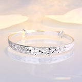 Sterling Silver Gypsophila Star Bangles