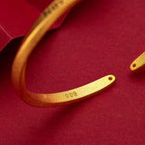 Yellow 6mm Bracelet Bangles Classic Wedding Bangles Christmas Jewelry
