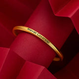 Yellow 6mm Bracelet Bangles Classic Wedding Bangles Christmas Jewelry