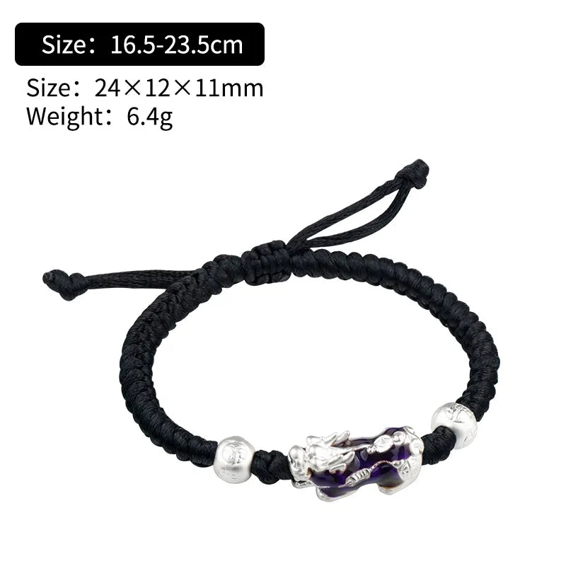 999 Silver Brave Troops Charm Bracelet