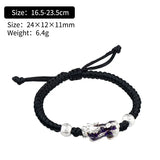 999 Silver Brave Troops Charm Bracelet