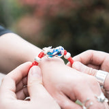 999 Silver Brave Troops Charm Bracelet