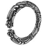 999 Silver Bracelet for Men with Full Carving Design