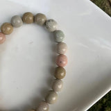 9MM Alashan Jade Bracelet Round Beads Gemstone Jewelry