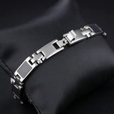 9MM Wide Increase Magnetic Therapy Men's Bracelet